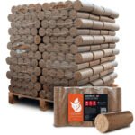 Heizfuxx Red Holzbriketts Hartholz Nestro XL 96 x 10 kg